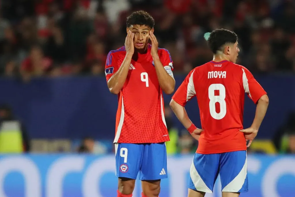 Juan Francisco Rossel no ha marcado goles en el Mundial. Foto: Jonnathan Oyarzun/Photosport
