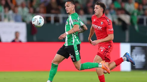 Antony jugando por Real Betis.