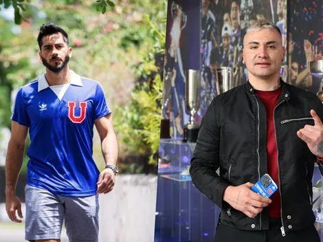 "Le cag... la carrera": Johnny Herrera barre con la U por "Campitos"