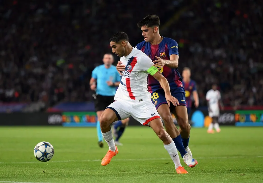 PSG fue un dolor de cabeza para el Barcelona en su duelo por Champions League. Foto: Photosport.