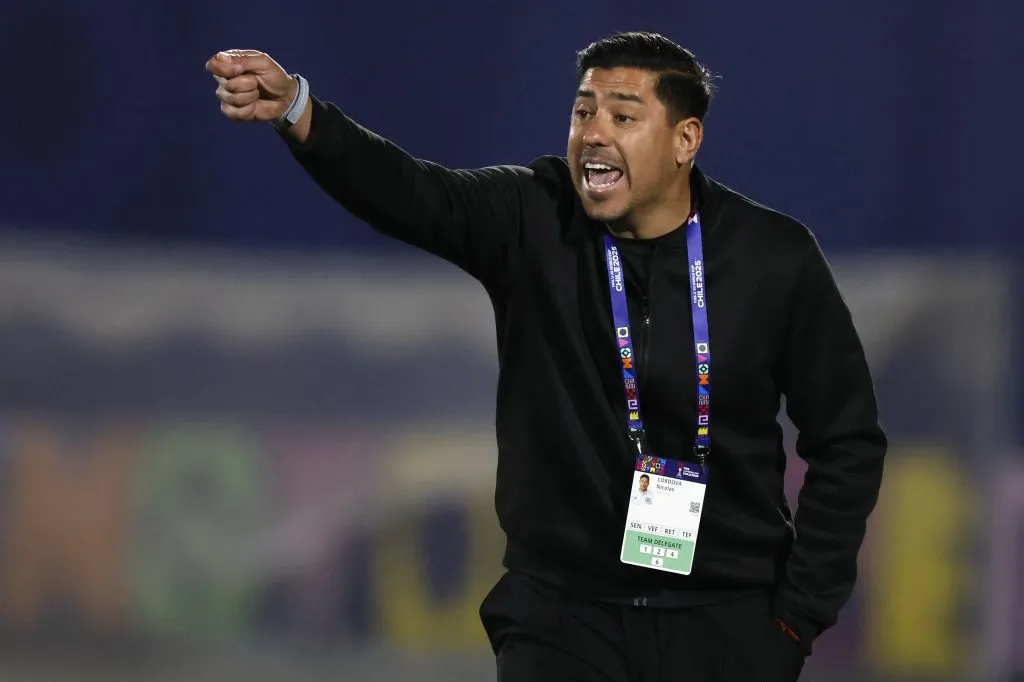 Nicolás Córdova no ha podido hacer brillar a la selección chilena Sub 20. | Foto: Photosport.