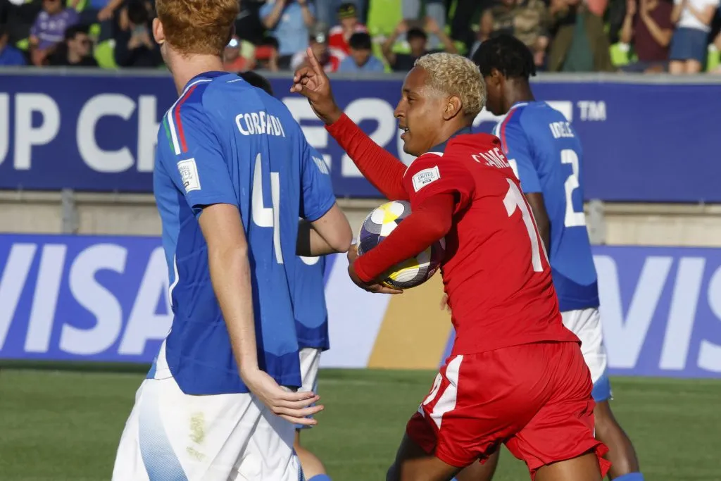 Cuba le sacó un empate a Italia y se sumó a la sorpresa de España ante México en el Mundial Sub 20. Foto: Photosport.