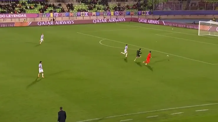Argentina cedió un gol insólito.