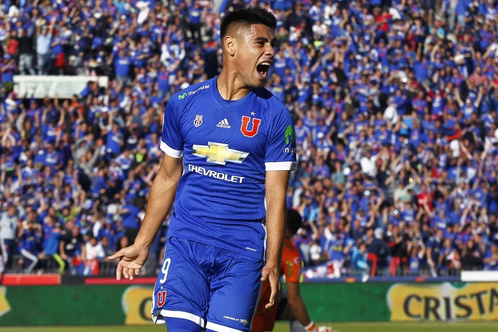 Felipe Mora es el gran sueño que tiene Universidad de Chile. Foto: Marcelo Hernandez/Photosport