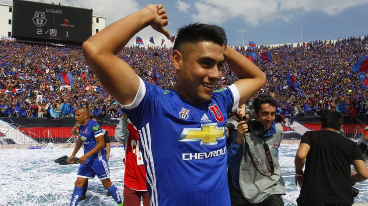 Felipe Mora puede dejó la U en la temporada 2017.