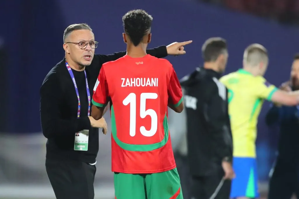 El DT de Marruecos agradeció el apoyo chileno en el Mundial Sub 20: ya están en octavos | Photosport