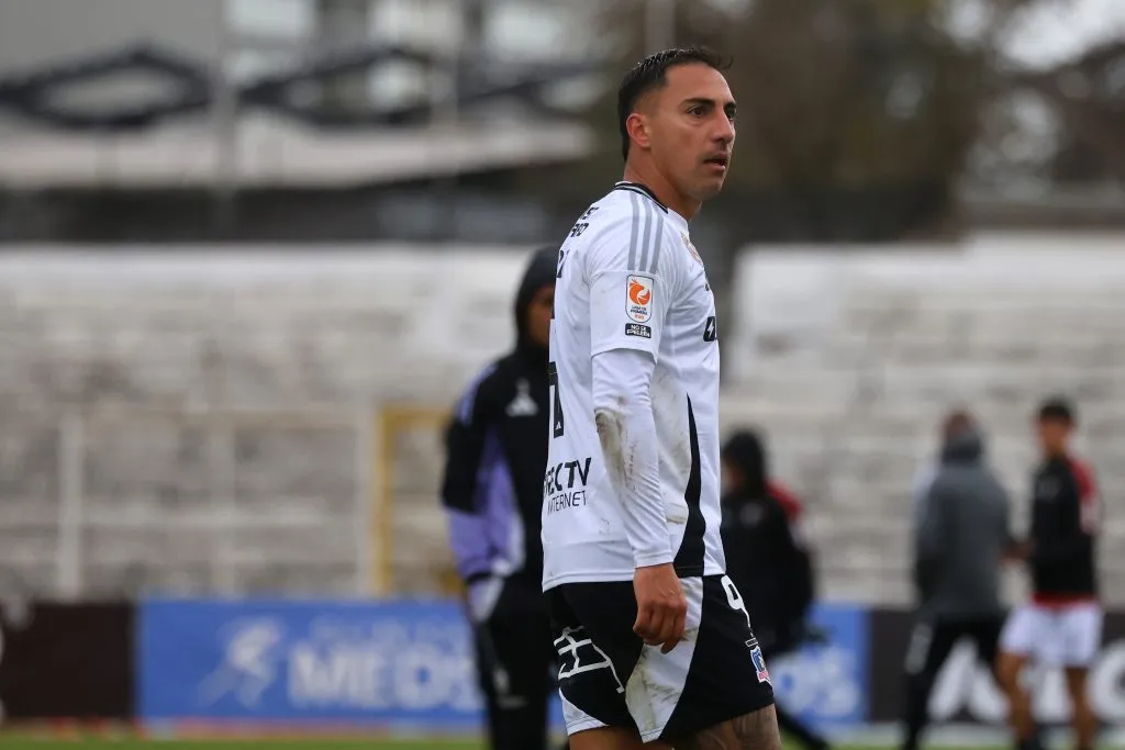 Javier Correa prepara su regreso a las canchas para ayudar a Colo Colo. Foto: Photosport.