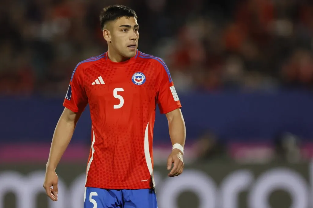 Nicolás Suárez fue titular ante Nueva Zelanda. Imagen: Photosport