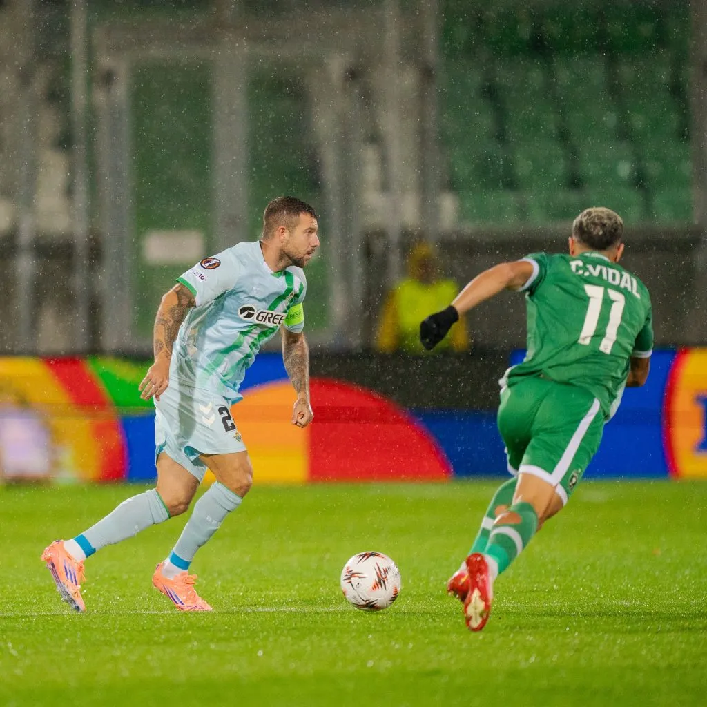 Real Betis ganó en Bulgaria ante Ludogortes. Foto: Real Betis