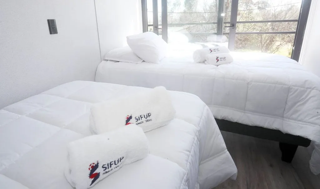 Una de las habitaciones del recinto. Foto: Sifup