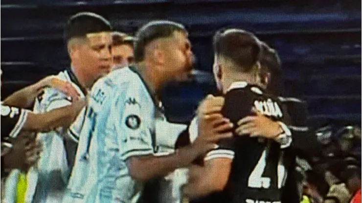 Este delantero de Racing Club mostró la hilacha ante un ex Academia de River.