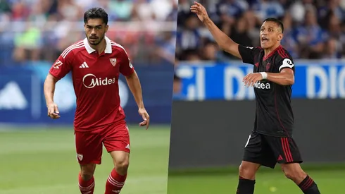 Gabriel Suazo y Alexis Sánchez han mostrado una buena imagen en Sevilla.