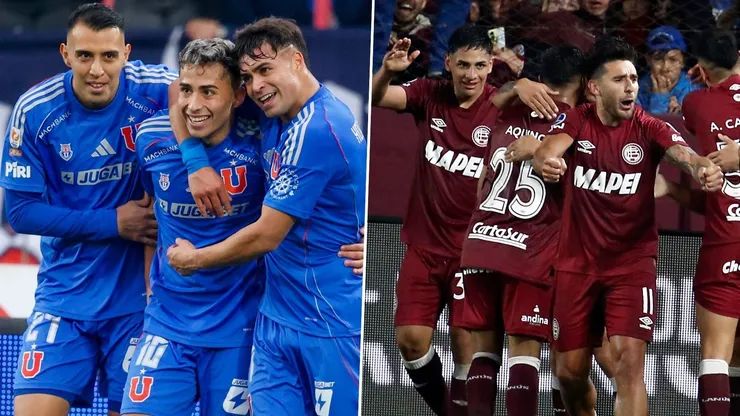 Universidad de Chile se enfrentará a Lanús por Copa Sudamericana.
