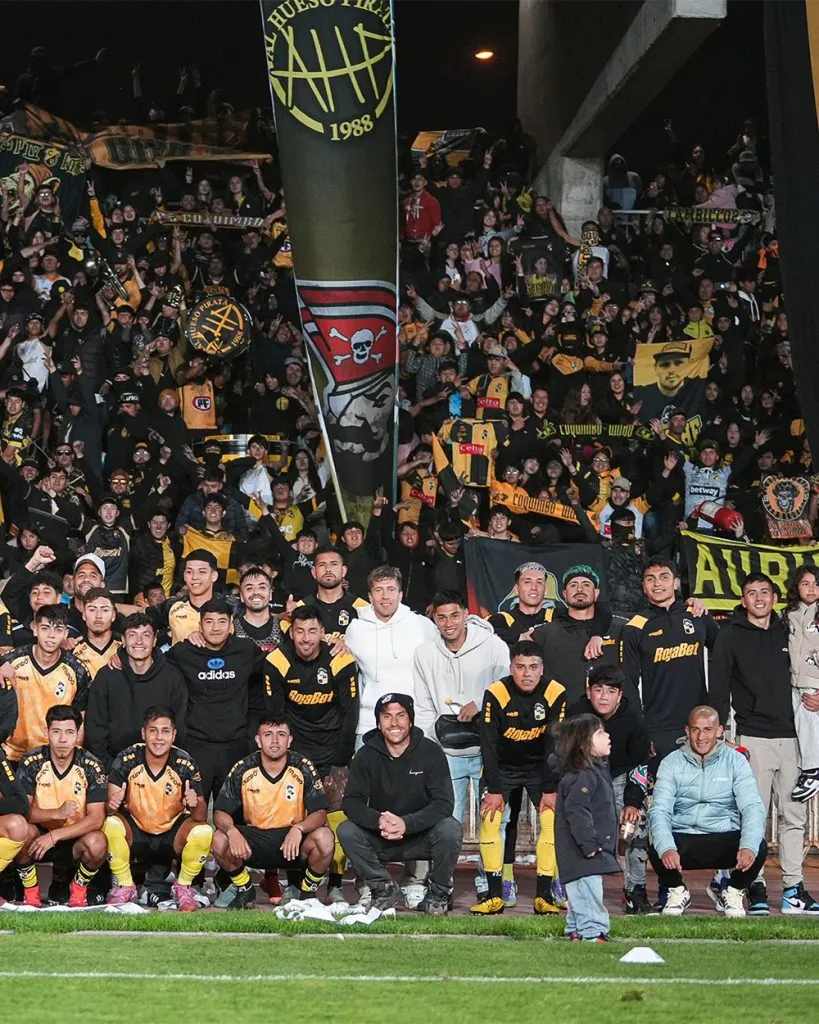 Entrenamiento con público de Coquimbo Unido.