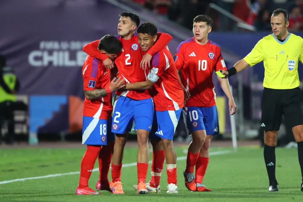 La selección chilena Sub 20 juega ante Egipto
