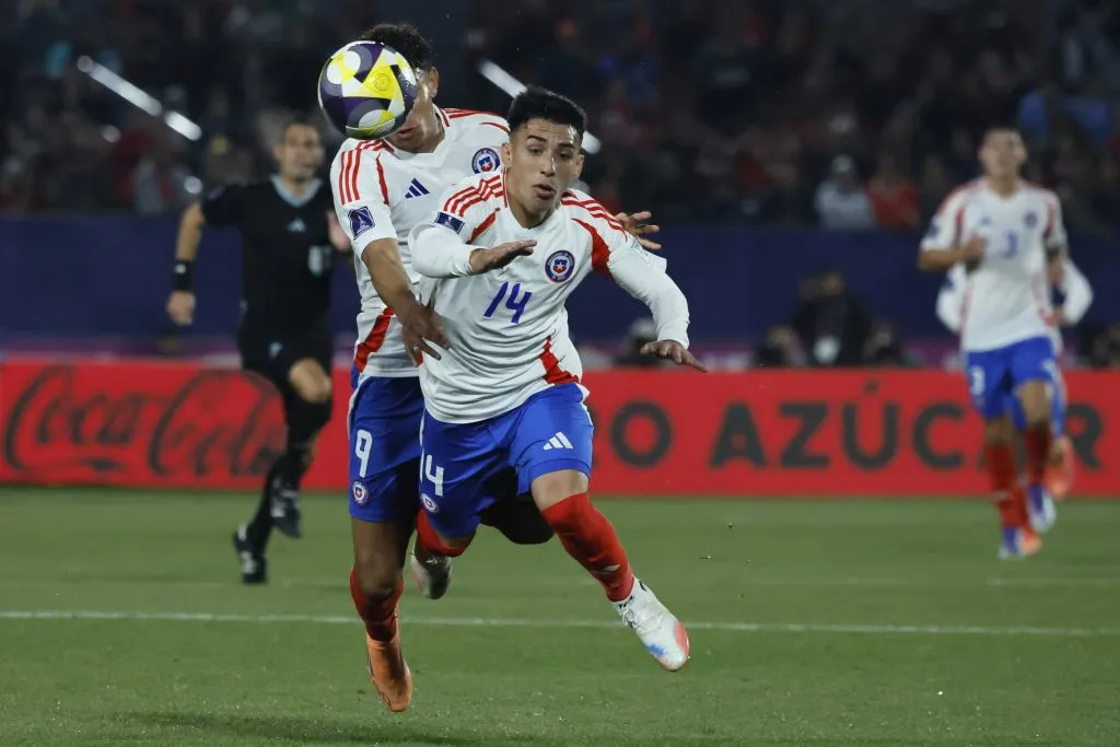 La Roja perdió contra Egipto y clasificó por menos tarjetas amarillas. Foto: Andrés Pina/Photosport