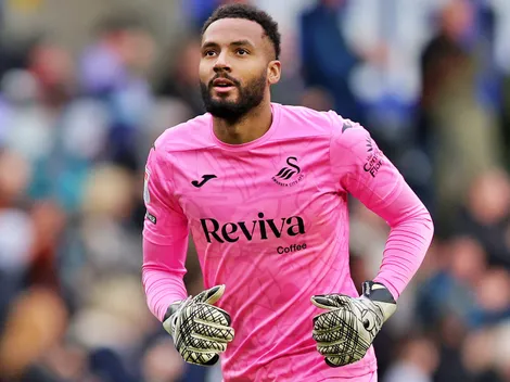 Como el chiste: Vigouroux sufre "una buena y una mala" en Swansea