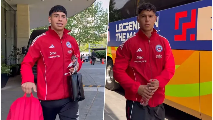 La Roja dejó su hotel en Santiago y partió a Valparaíso.