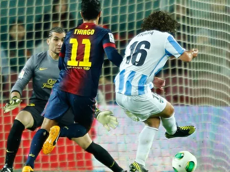 Jugó en la U, tuvo a Pellegrini de DT y le marcó un gol al Barcelona