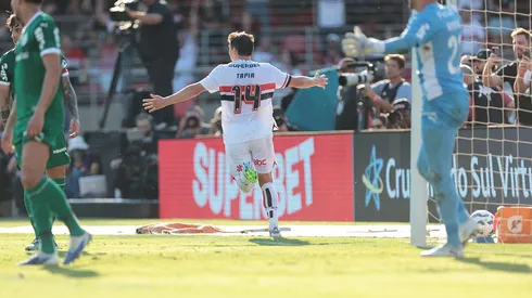 Gonzalo Tapia volvió a anotar en Sao Paulo