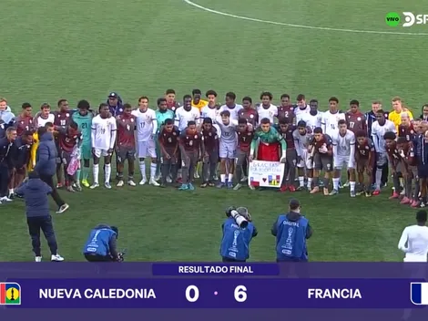 El lindo mensaje de Nueva Caledonia a Chile tras despedirse del Mundial