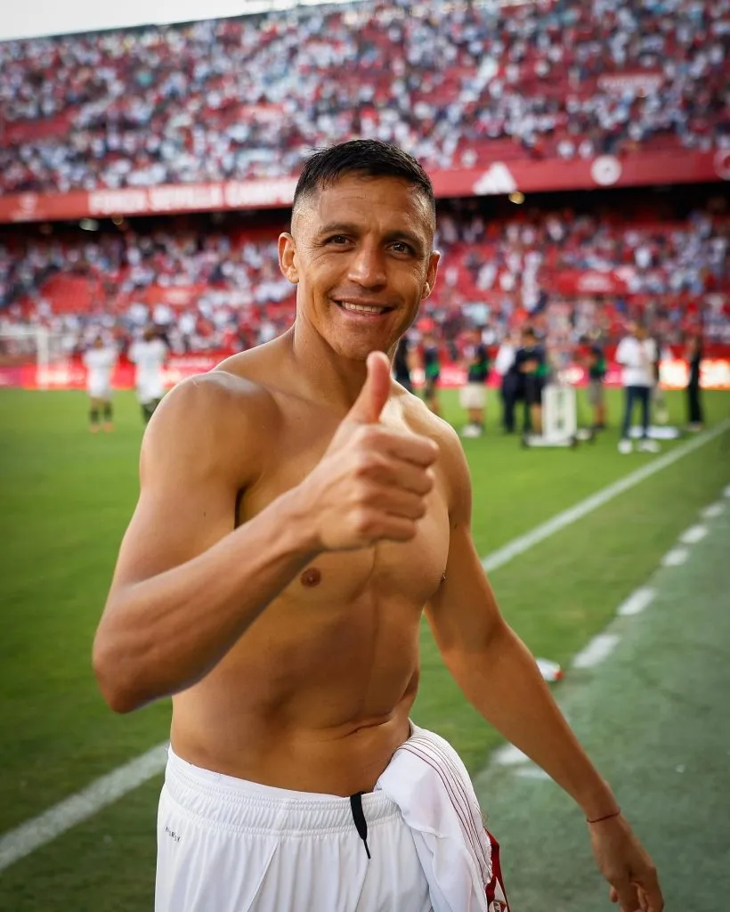 Alexis Sánchez se luce en Sevilla (Foto: Sevilla FC)