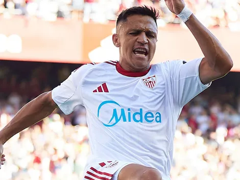 Revuelo en España: Alexis se ganó al Sevilla tras festejar su gol al Barça