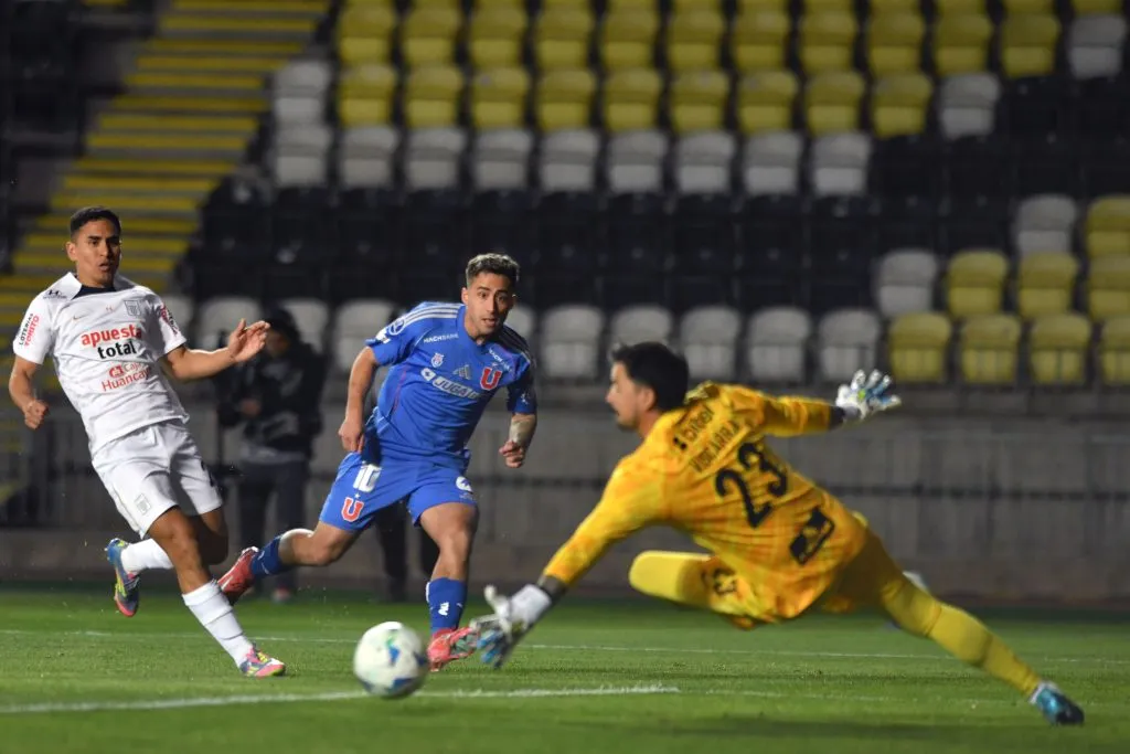 El gol de Lucas Assadi a Alianza Lima por la Copa Sudamericana. Foto: Andres Pina/Photosport