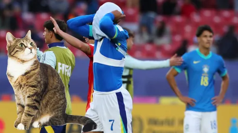 La maldición del gato pesa en Brasil.