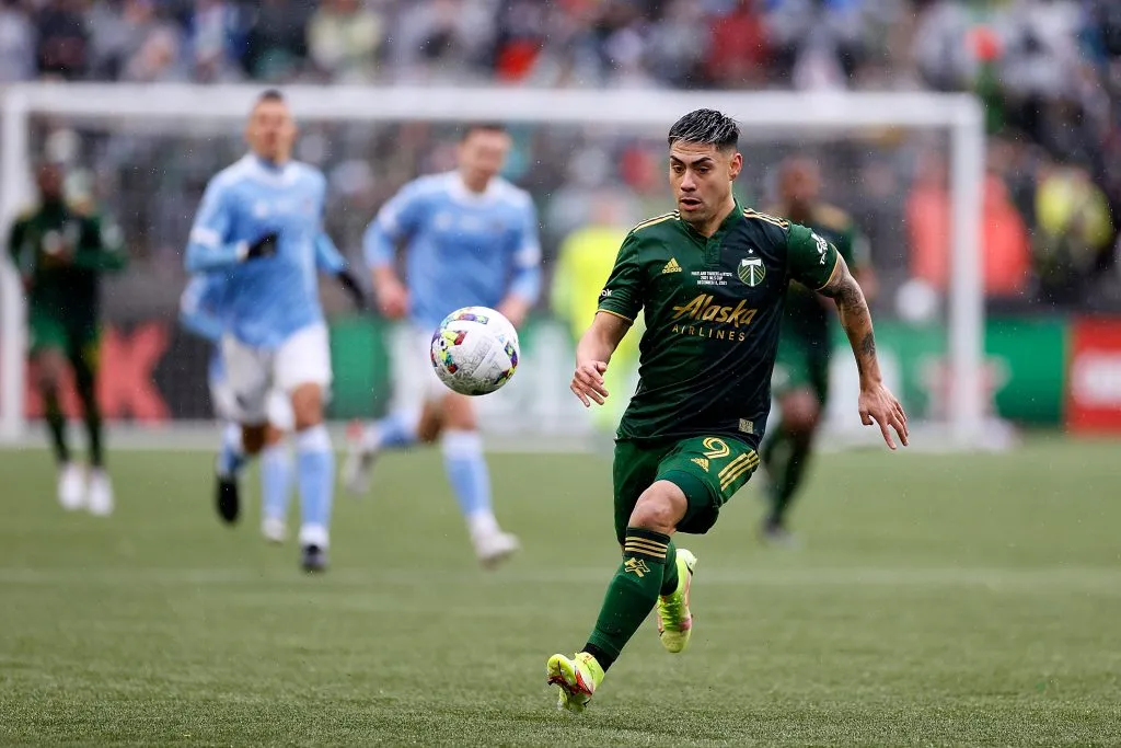 Felipe Mora termina su contrato este año con los Timbers Portland/Getty Images)