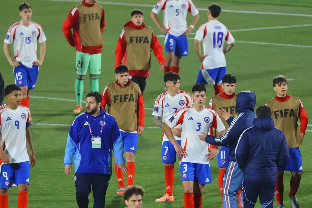 La Roja se mide ante una potencia mundial en juveniles. Foto: Dragomir Yankovic/Photosport