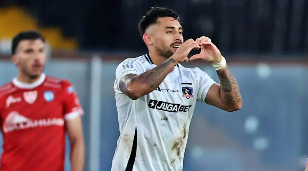 Marcos Bolados suma bonos por sobre Salomón Rodríguez para ser el 9 de Colo Colo ante Coquimbo Unido. Foto: Photosport.