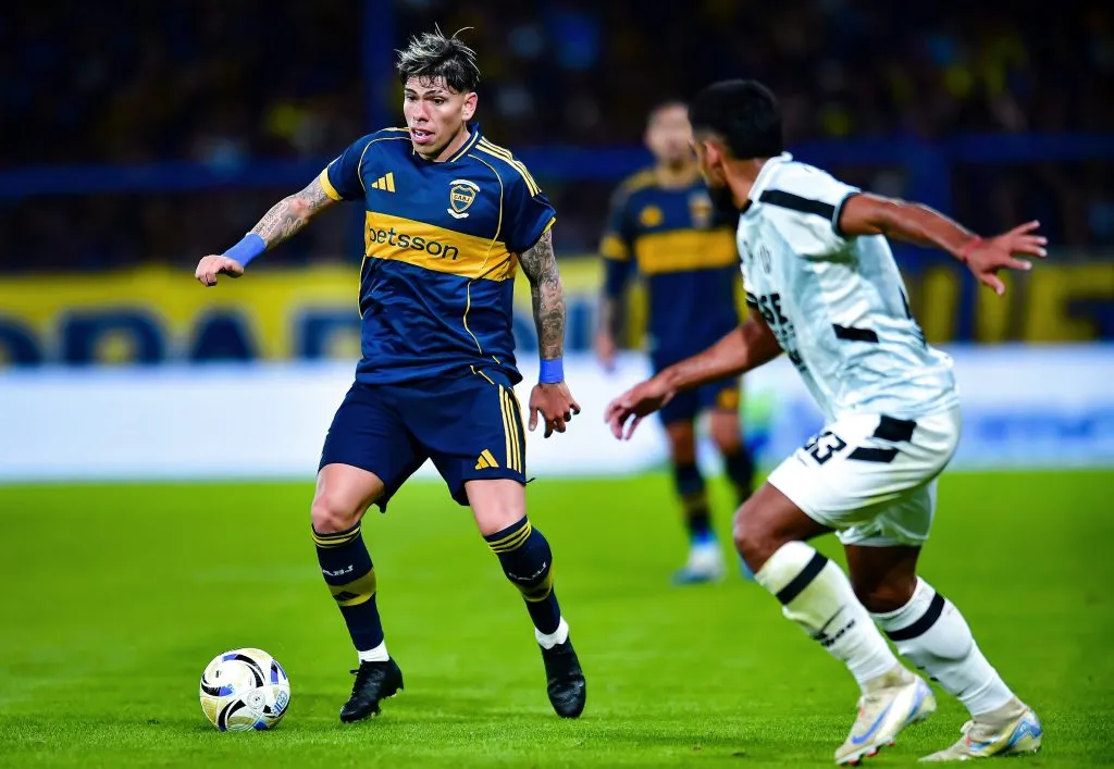 Carlos Palacios en Boca. (Photo by Marcelo Endelli/Getty Images)