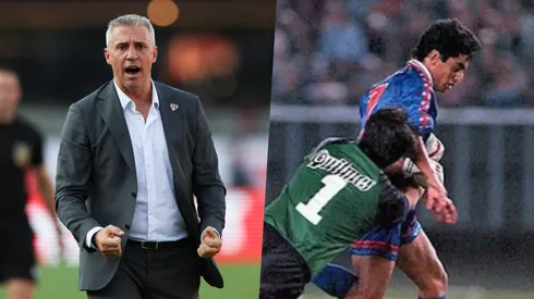 Crespo hoy es entrenador de Gonzalo Tapia en Brasil.