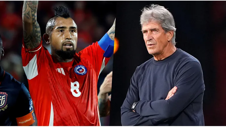 Vidal no quiere a Pellegrini como DT de la Roja.