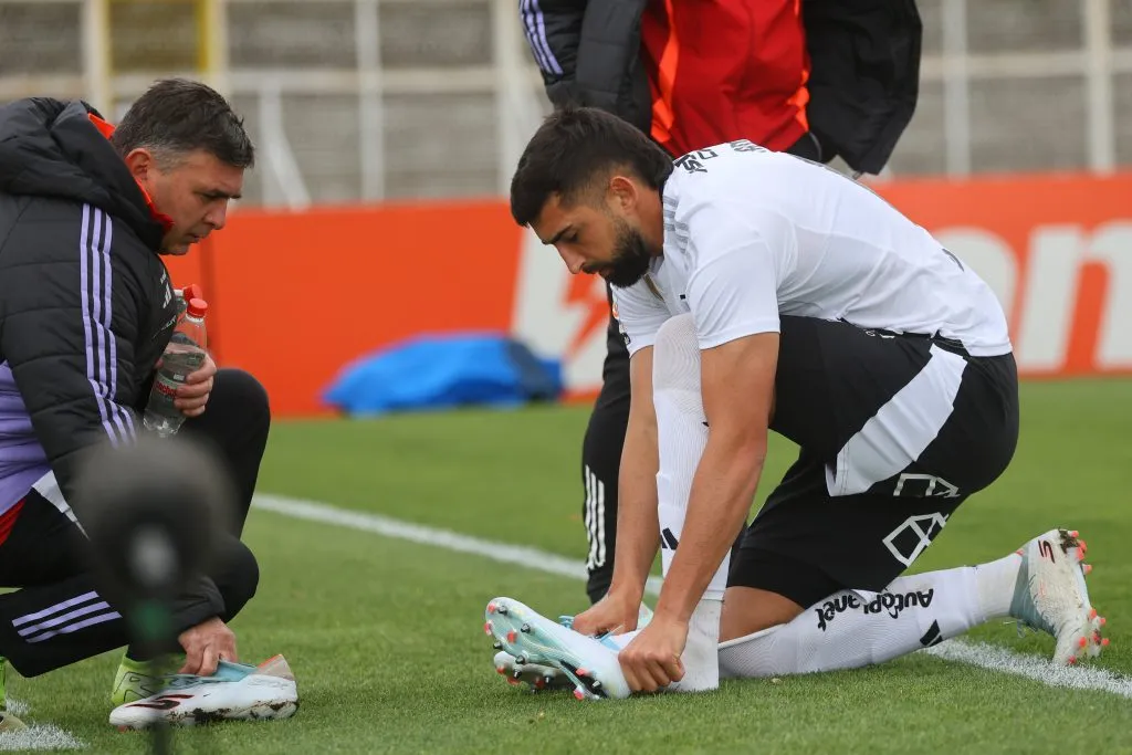 Emiliano Amor habló del nuevo objetivo de Colo Colo. Foto: Jonnathan Oyarzun/Photosport