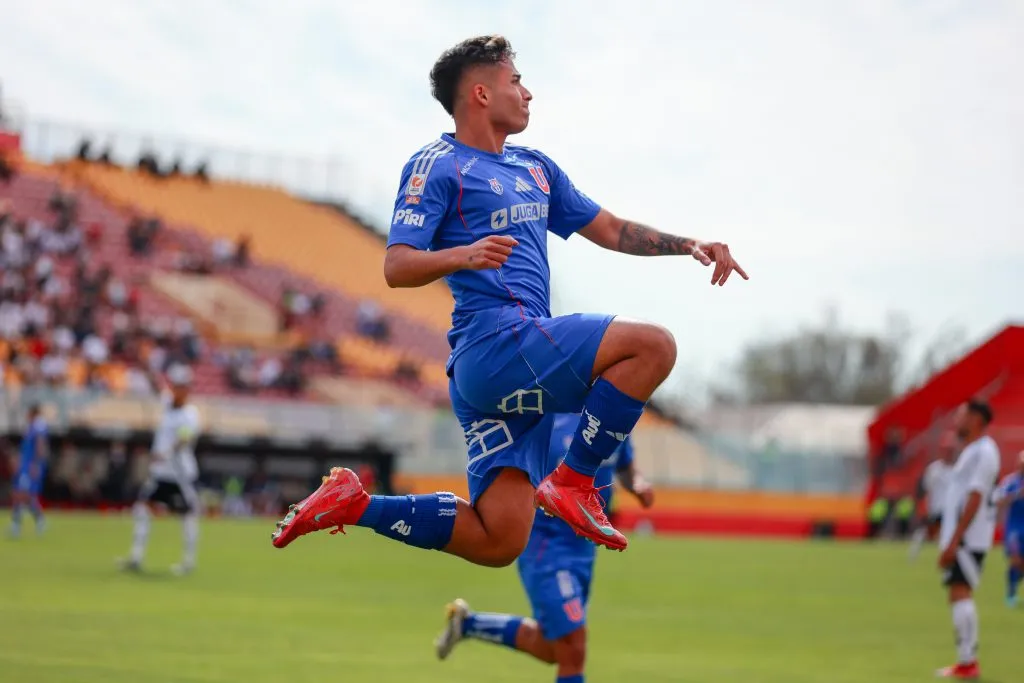 Lucas Assadi vive su mejor presente en la U .Foto: Javier Vergara/Photosport