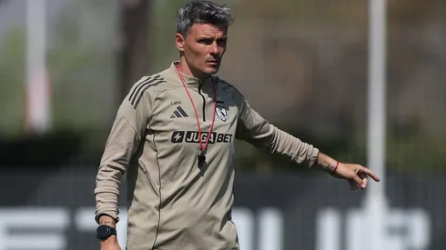 Fernando Ortiz toma medidas en Colo Colo.