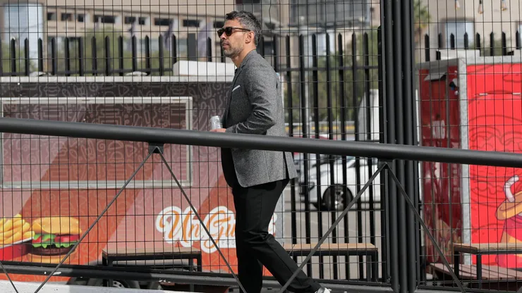 Jorge Valdivia participó en una competencia el fin de semana.
