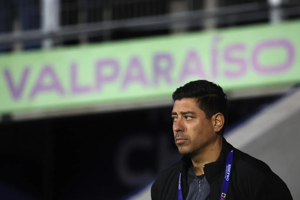 Nicolás Córdova en el partido ante México por los octavos de final del Mundial. (Andres Pina/Photosport).