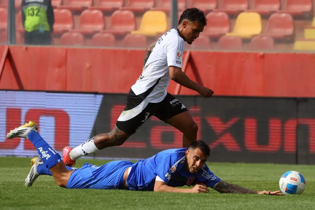 Daniel Gutiérrez es criticado por Claudio Borghi. Foto: Jonnathan Oyarzun/Photosport