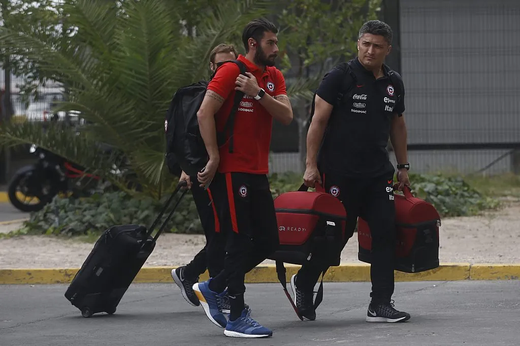 Paulo Garcés en 2016 con La Roja. Imagen: Photosport