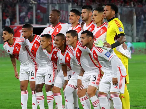 Formación de Perú: novedosa formación contra la selección chilena