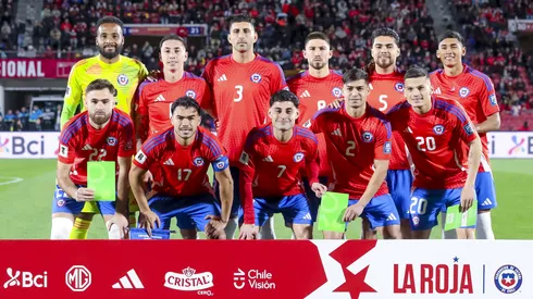 Probable formación de Seba Miranda en Chile contra Perú.