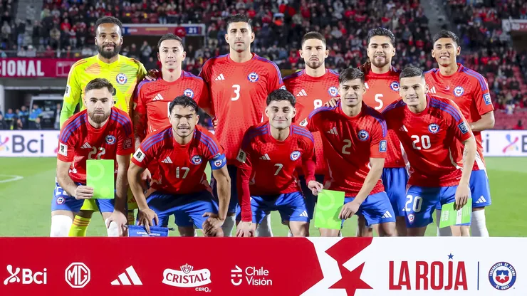 Probable formación de Seba Miranda en Chile contra Perú.