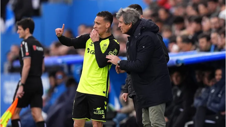 Antony habló maravilla de Manuel Pellegrini