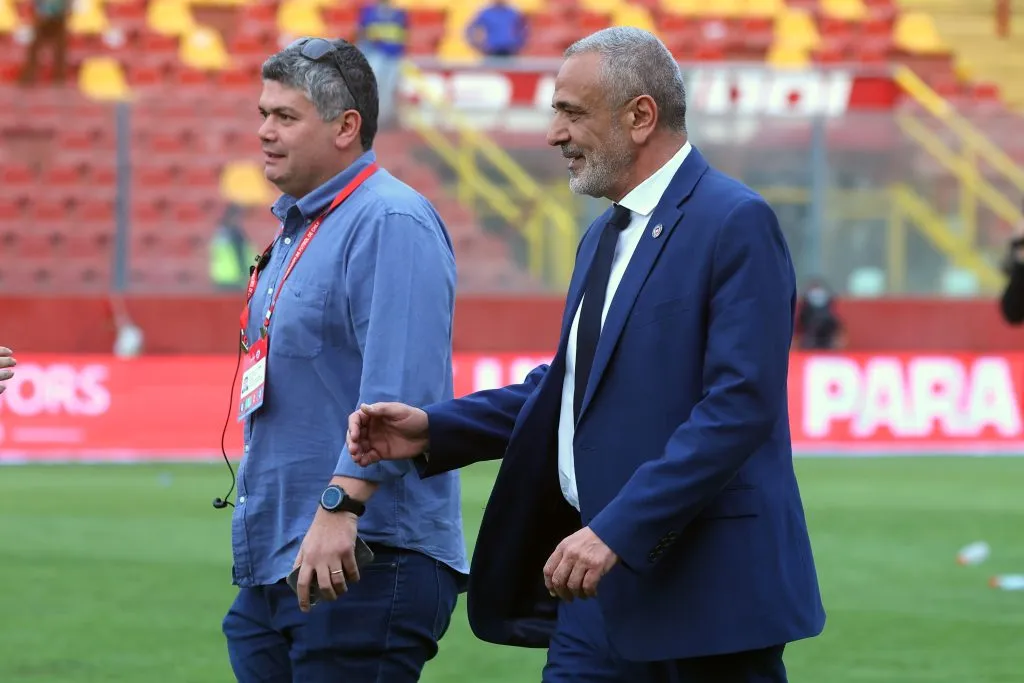 Pablo Milad avisó que no seguirá como presidente del fútbol chileno. Foto: Jonnathan Oyarzun/Photosport