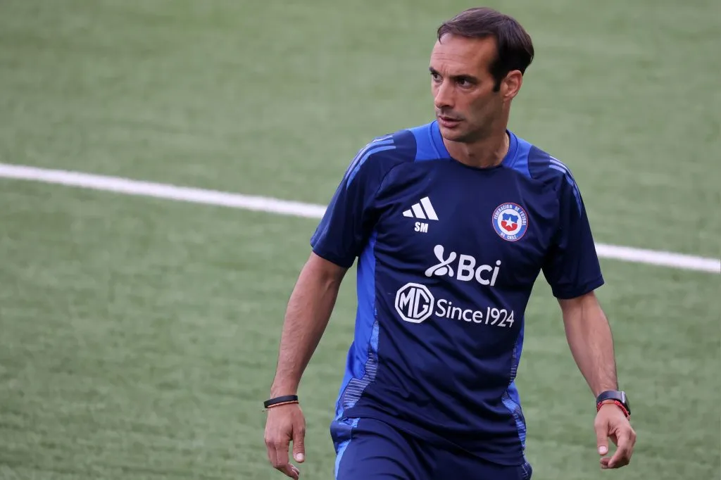 Sebastián Miranda será el entrenador de la Roja esta jornada. Foto: Dragomir Yankovic/Photosport