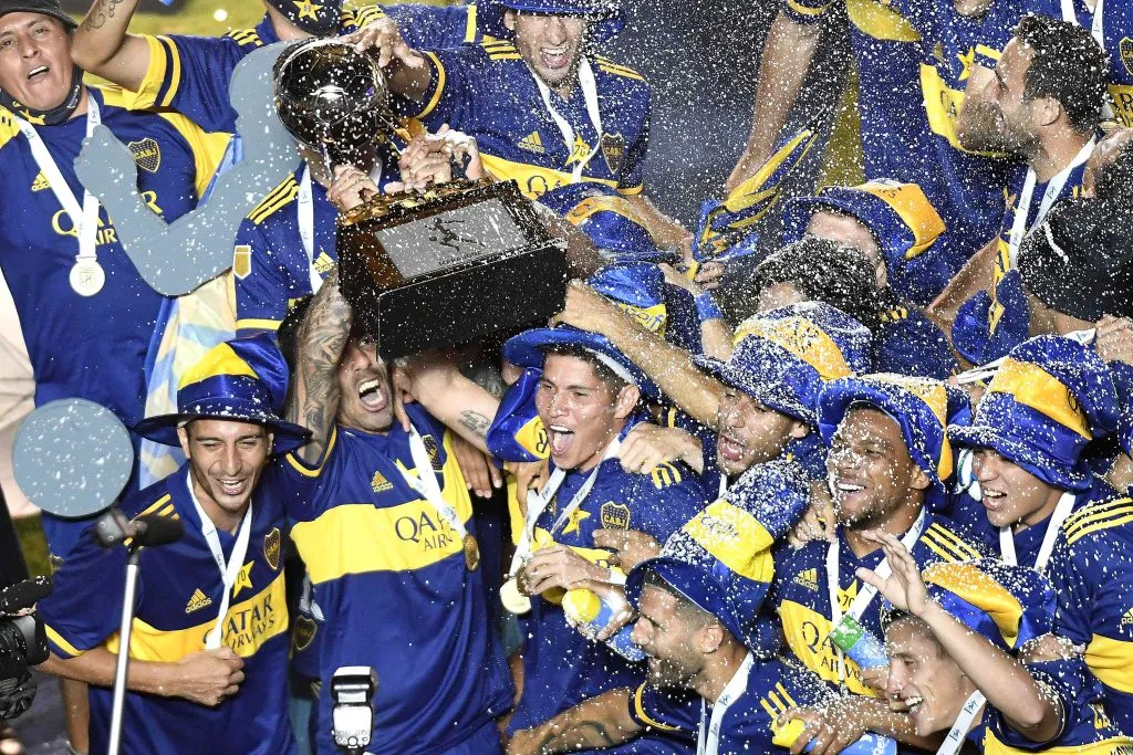 Pulpo González fue campeón con Boca Juniors bajo la tutela de Miguel Ángel Russo. (Andrés Larrovere – Pool/Getty Images).