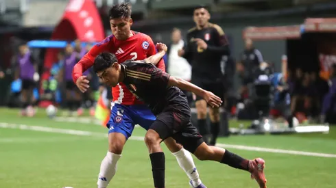 Hormazábal jugó los 90 minutos ante Perú.